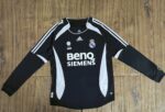 06-07 Black Real Madrid away long sleeves 5 (retro)