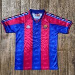 1995-96 Barcelona home short sleeves 2 (retro)