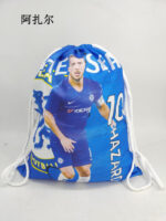 Football star drawstring bag