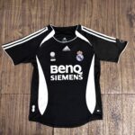 06-07 Black Real Madrid Short Sleeve 5 (retro)