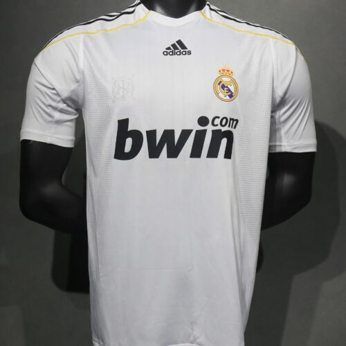 Real Madrid 2009-10 season away short-sleeved player version