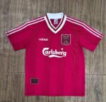1995-96 Liverpool home short sleeves 2 (retro)