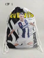 Football star drawstring bag