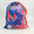 Football star drawstring bag