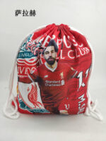 Football star drawstring bag