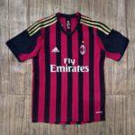 2013-14 CA Milan Home Short Sleeve 2 (retro)