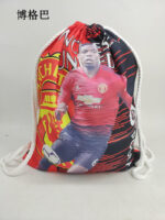 Football star drawstring bag
