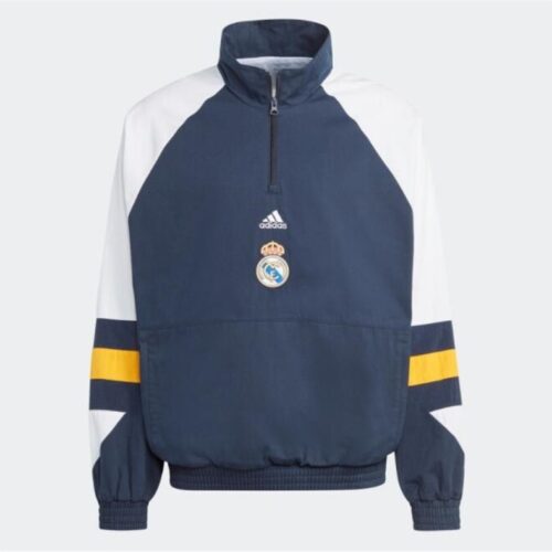 Real Madrid pullover windbreaker