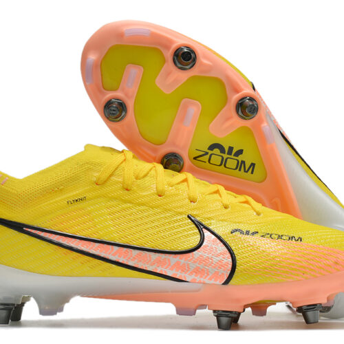 Nike Assassin 15th generation high-top active studs World Cup built-in full air cushion waterproof knitted SG football shoes Nike Air Zoom Mercurial Superfly IX Elite SG