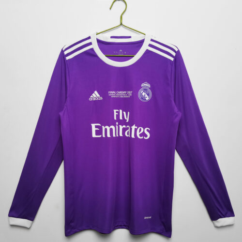 40ad8b75 Long sleeves: 2016/17 Real Madrid away 0B 10 (retro)