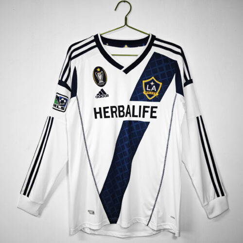 48d28440 (1) Long sleeves: 2012 Los Angeles Galaxy home retro 3B 11 (retro)