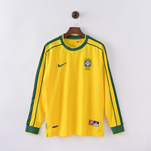 6638f808 1998-World Cup Brazil home long sleeves (retro)
