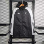 Black and white Real Madrid windbreaker
