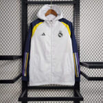 Real Madrid white windbreaker
