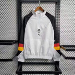Real Madrid white windbreaker