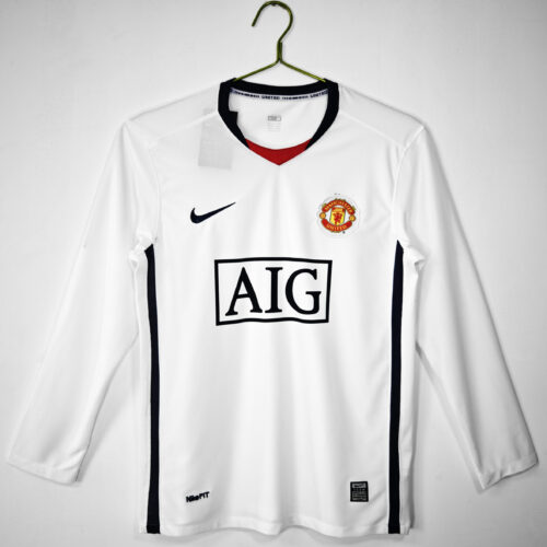 c883efaf Long sleeves: Manchester United away in 2008/0910 (retro)