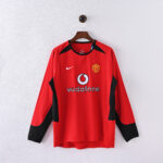 02-03 Manchester United home long sleeves 8 (retro)