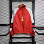 Real Madrid red windbreaker